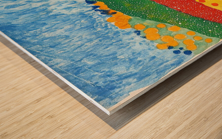 Chromatic Hills HZ92N3 45 Wood print