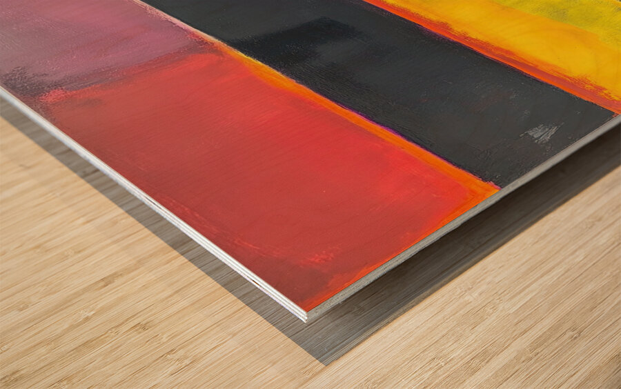 Chromatic Horizons 239N7D 47 Wood print