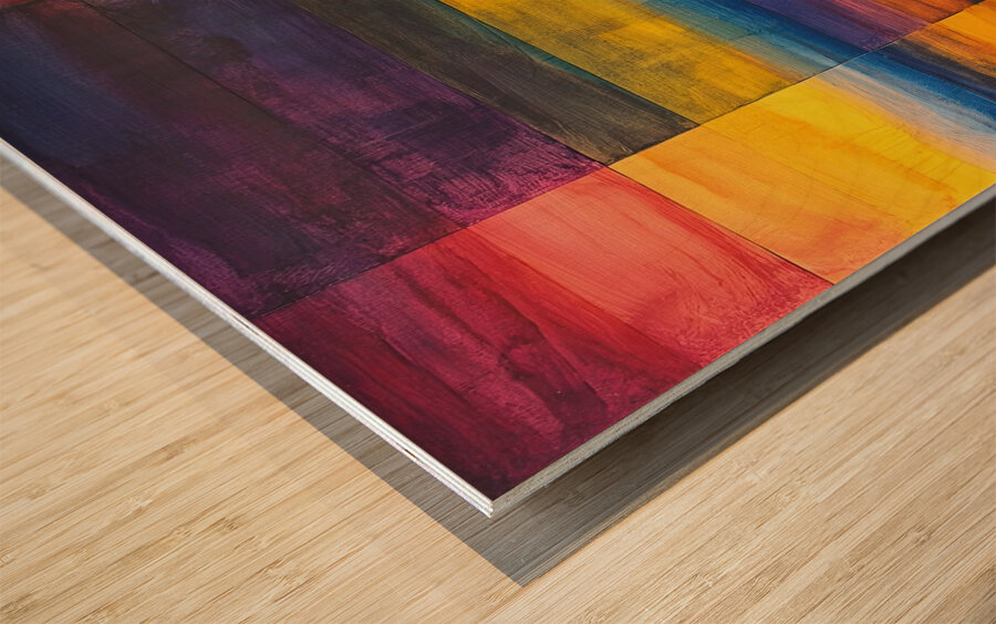 Chromatic Horizons H29Z8J 60 Wood print