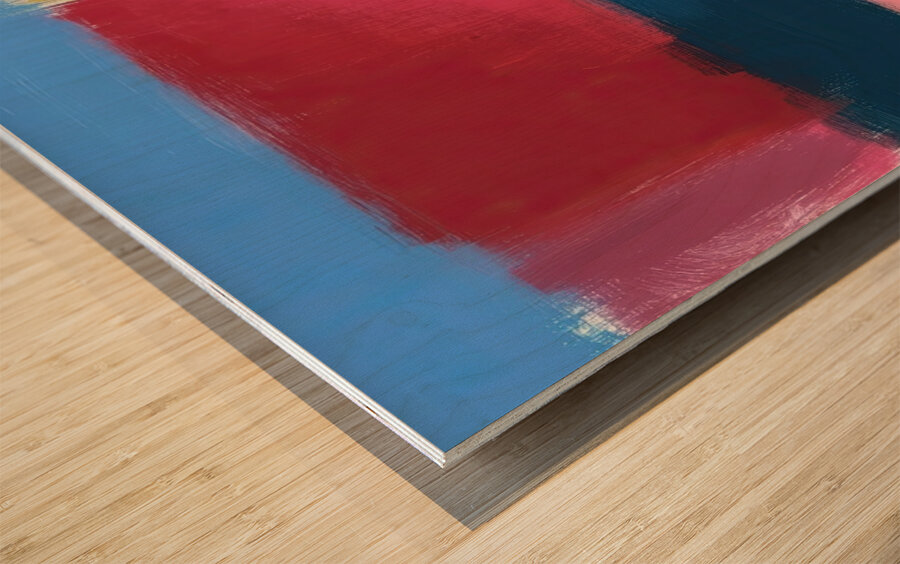 Chromatic Horizons H2P9N7 60 Wood print