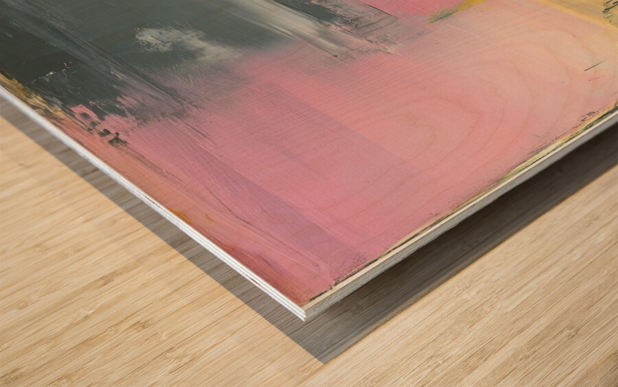 Chromatic Horizons H3N9B2 58 Wood print