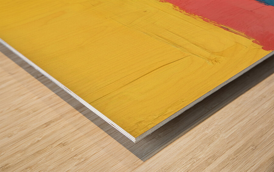 Chromatic Horizons Y59H2N 56 Wood print