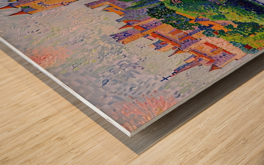 Castle River Light H29N5Z 65 Wood print