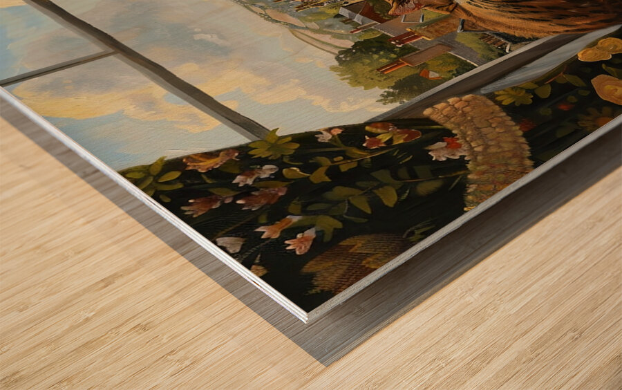 Cat Nap Overlook H29NJP 45 Wood print