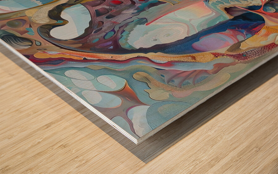 Caverns of Reverie H3N9P2 55 Wood print