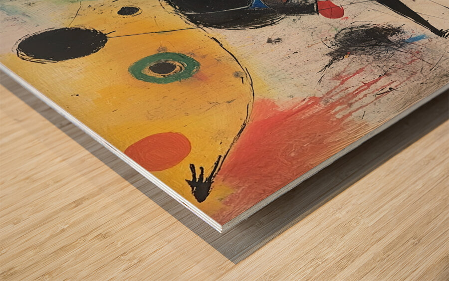 Celestial Ballet Y59H2N 55 Wood print