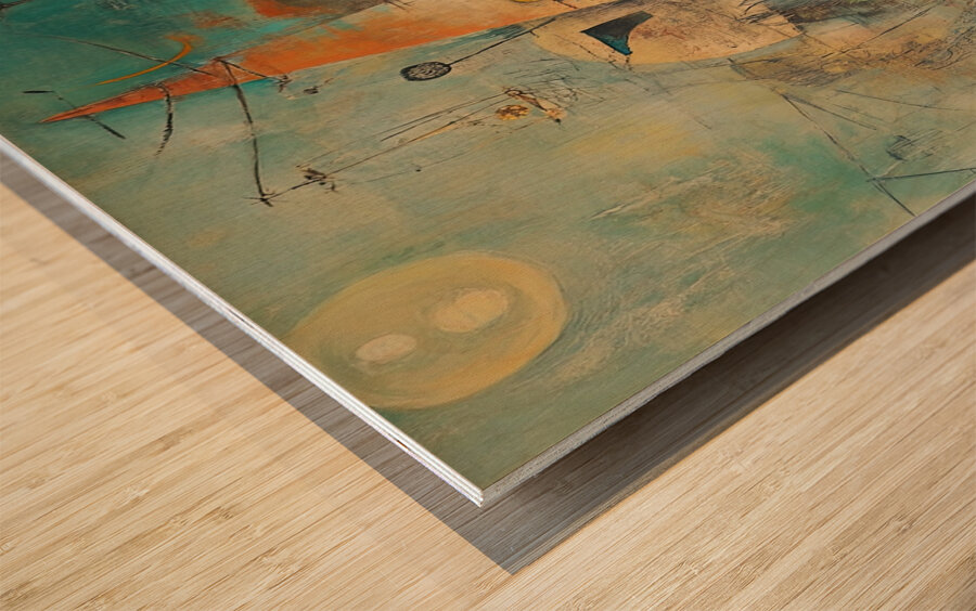 Celestial City At Dawn H92ZN3 55 Wood print