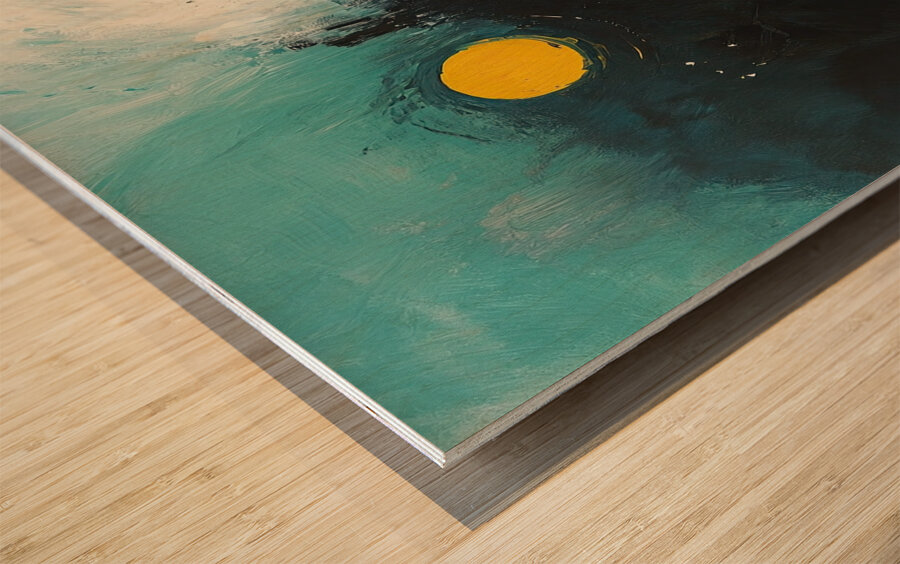 Celestial Dance Y49Z7J 55 Wood print