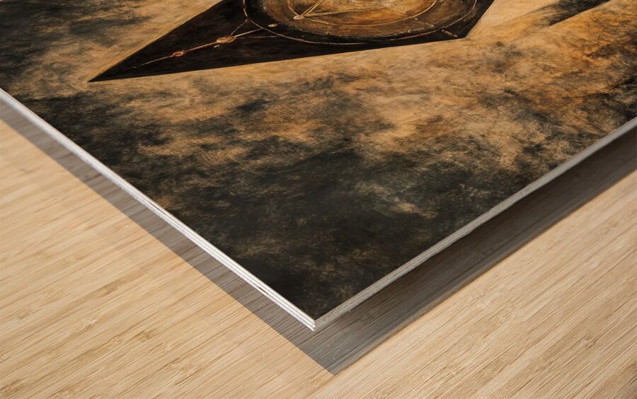 Celestial Diamond Passage H92N3Z 55 Wood print