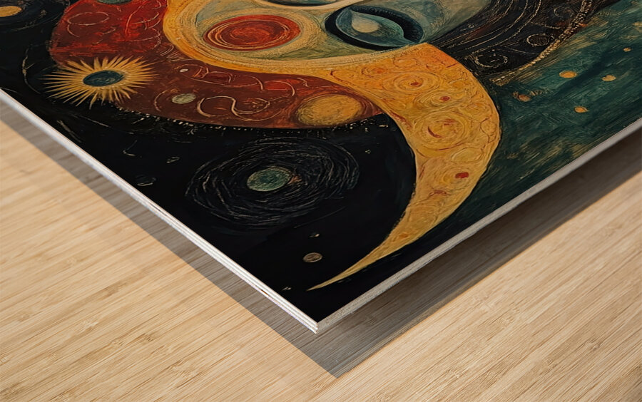 Celestial Dream 9H2N3Z 63 Wood print