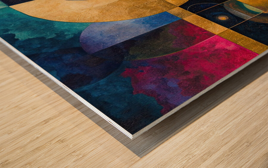 Celestial Fragments Y59H2N 47 Wood print