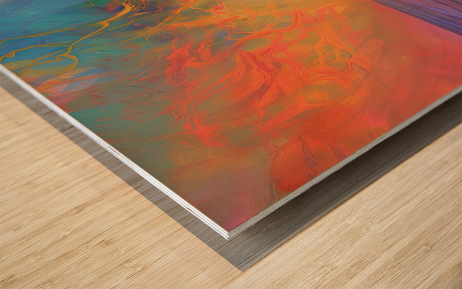 Celestial Procession H92N3Z 63 Wood print