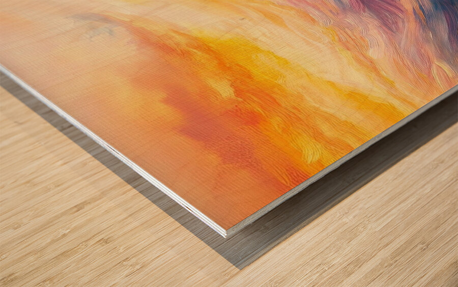 Celestial River Flows Y79B2H 52 Wood print