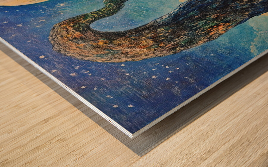 Celestial River Passage H92D3N 55 Wood print