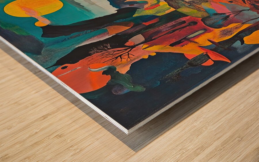 Celestial River Passage ZX49VJ 55 Wood print