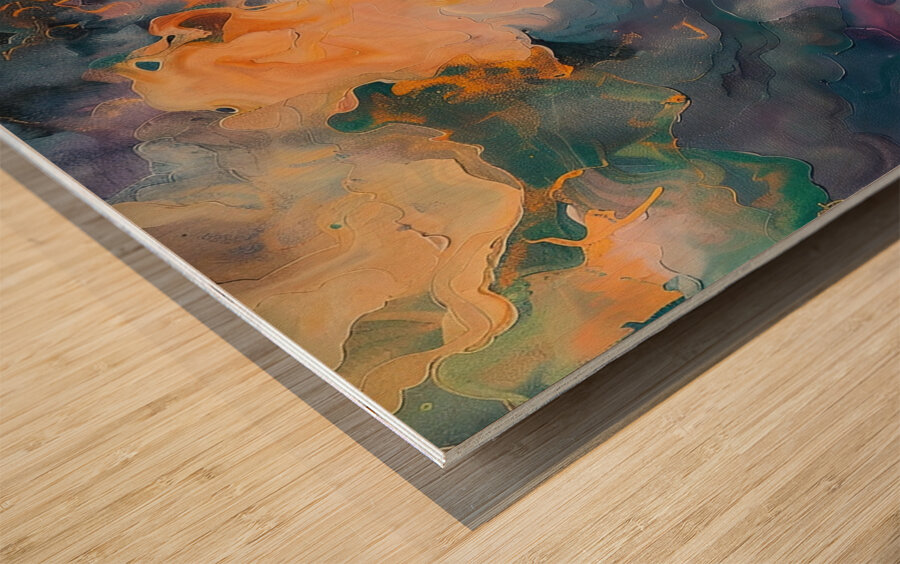 Celestial Reverie H3N9P2 63 Wood print