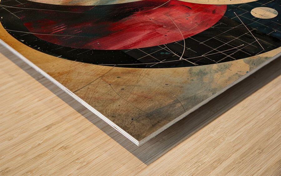 Celestial Intersections Y92H5N 60 Wood print