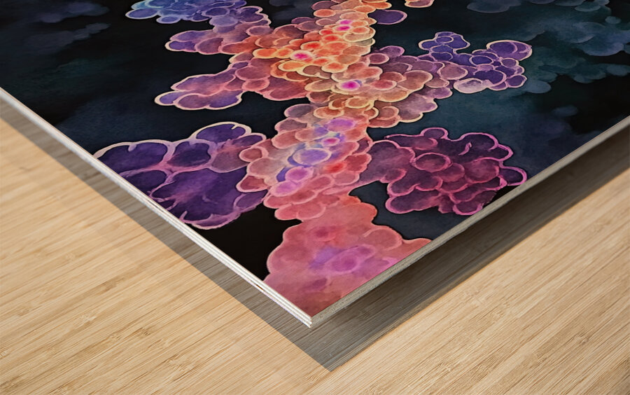 Cellular Harmony ZX49CV 58 Wood print