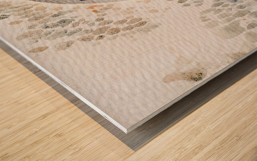 Cellular Echoes NZ92HJ 60 Wood print