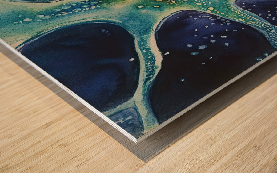 Cellular Genesis 29HBNZ 58 Wood print