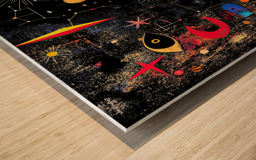 Celestial Dreamscape H92P3Z 60 Wood print