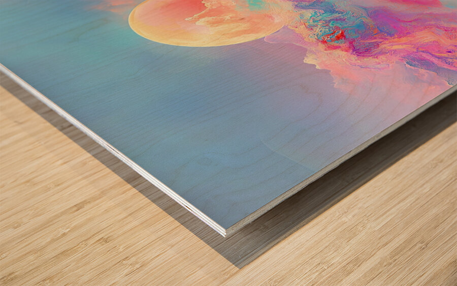 Celestial Dreams H92P3Z 52 Wood print