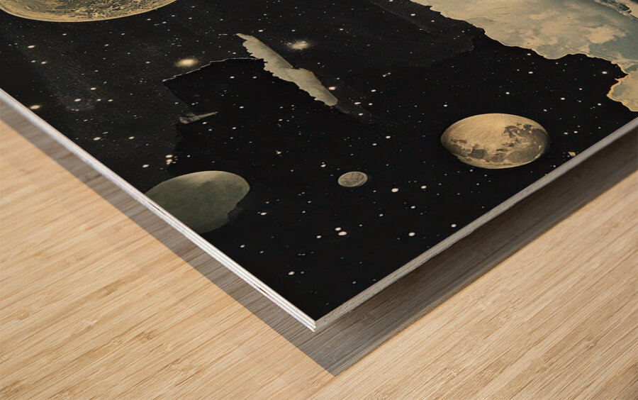 Celestial Dreams 9P2N7H 60 Wood print