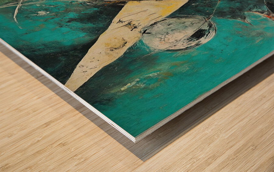 Celestial Echoes 2P9H3N 47 Wood print