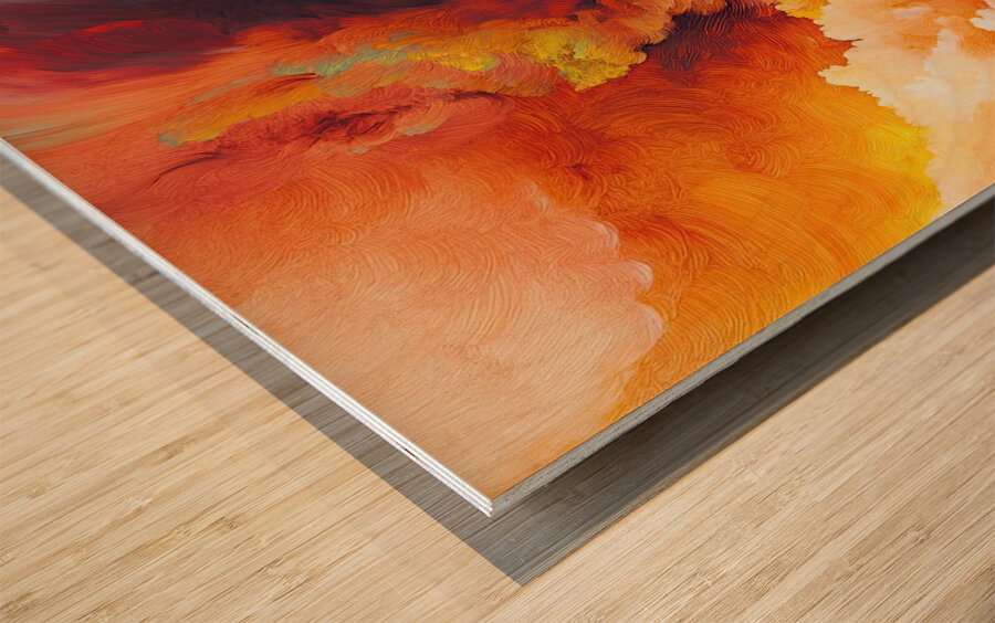 Celestial Genesis H92N5P 55 Wood print