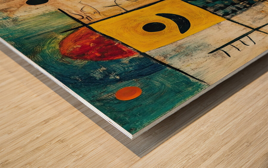 Celestial Harmony J8N6H2 55 Wood print