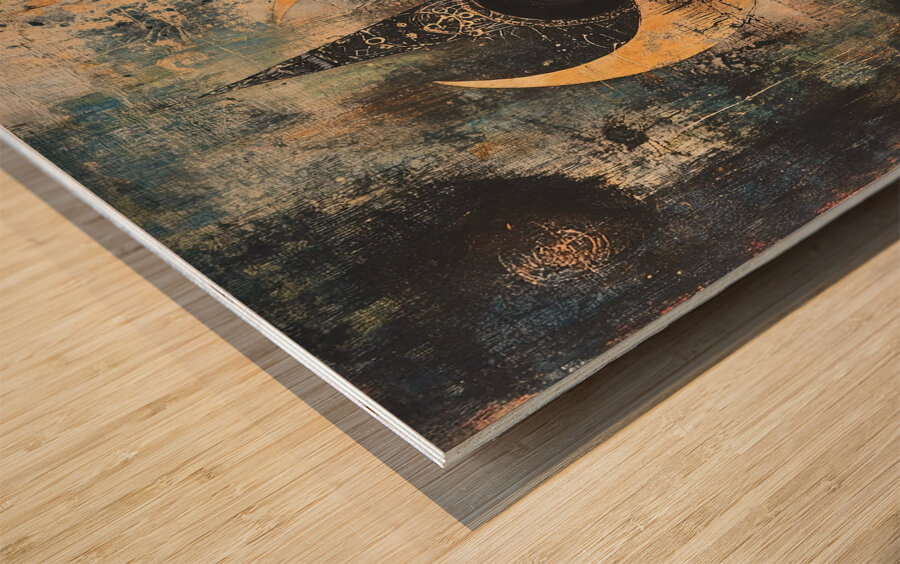 Celestial Mechanism 9P3N2H 47 Wood print