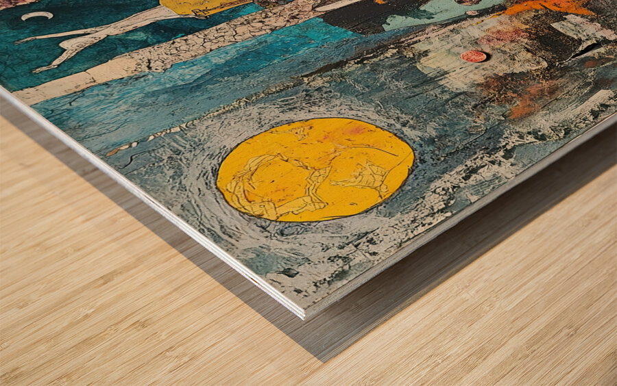 Celestial Passage 7P9H2N 47 Wood print