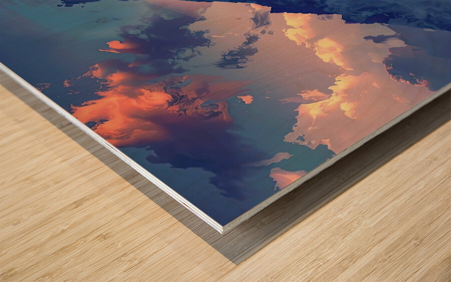 Celestial Summit ZX92CV 60 Wood print