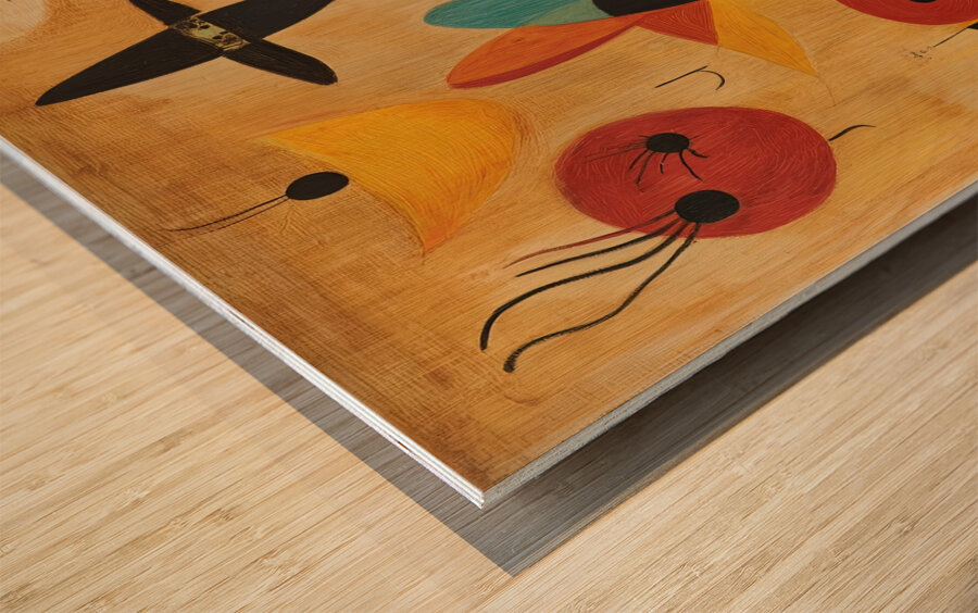 Celestial Symphony 7P3H2N 52 Wood print