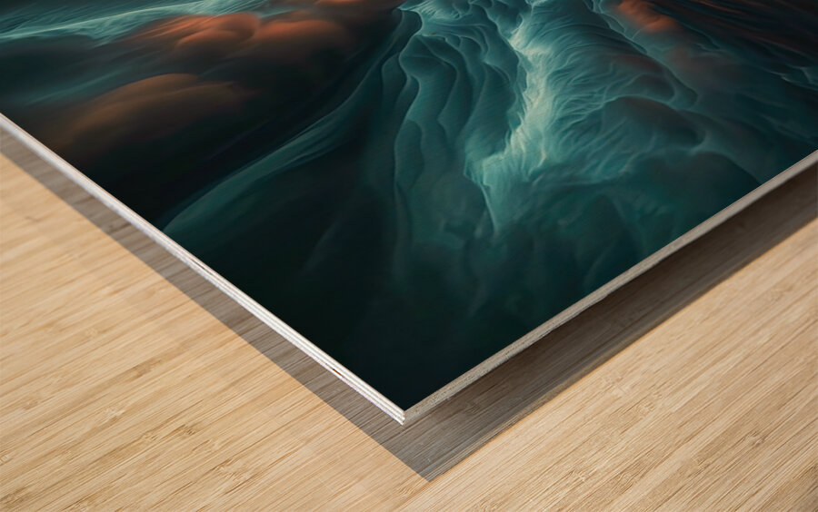 Celestial Tempest NZ92H8 69 Wood print