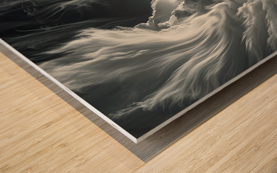 Celestial Turbulence 23HNPZ 65 Wood print