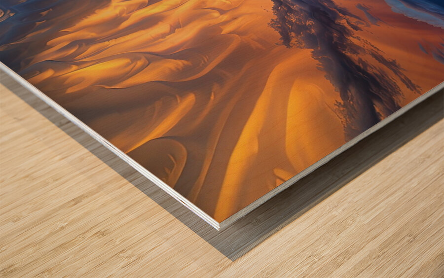 Celestial Undulations ZX92N5 67 Wood print