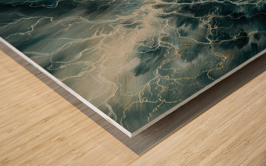 Celestial Veins J89H7N 65 Wood print