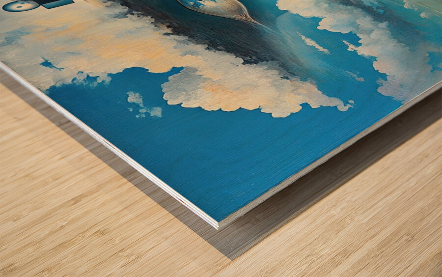 Celestial Visage H9P4Z2 60 Wood print