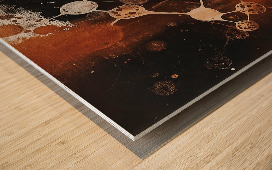 Cellular Echoes JX7H2N 60 Wood print