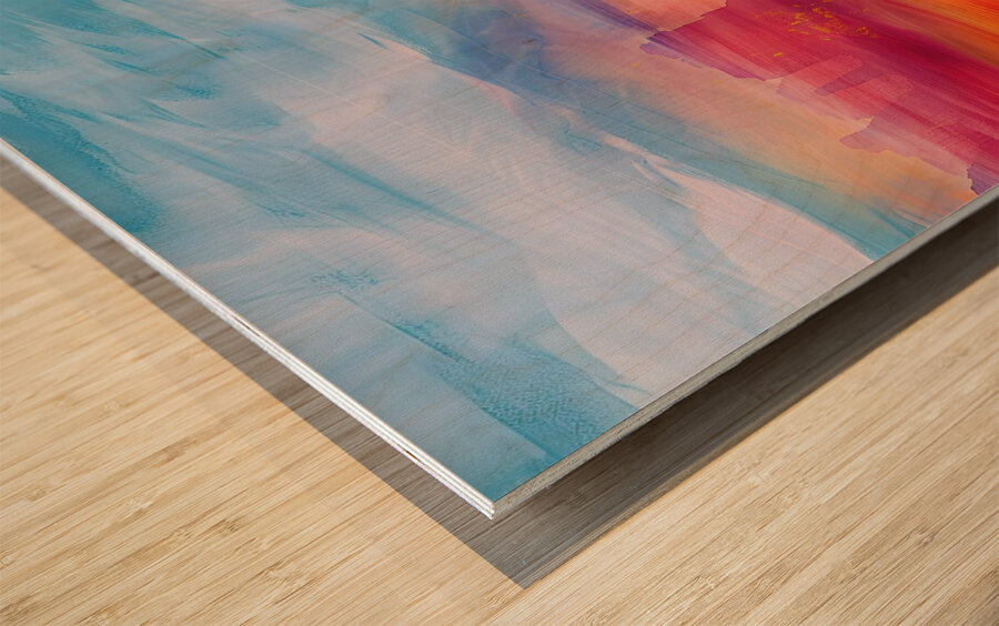 Desert Mirage Glowing H7C9N 60 Wood print