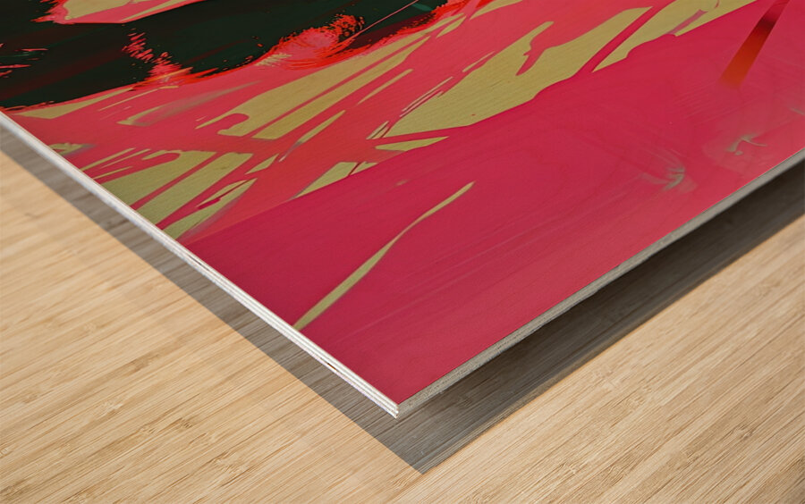 Chromatic Icon 29HBNP 55 Wood print