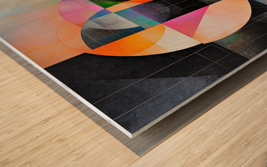 Chromatic Interplay 42HK9P 60 Wood print