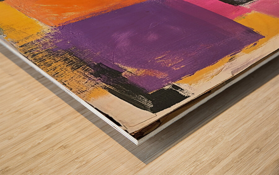 Chromatic Interplay H9P4J2 50 Wood print