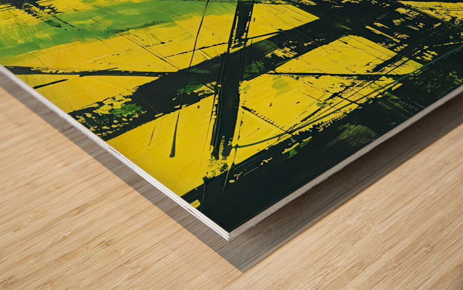 Chromatic Interplay Y23K49 60 Wood print