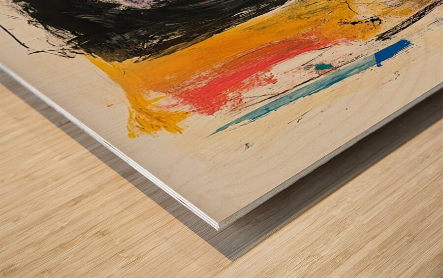 Chromatic Interplay Y59H7N 57 Wood print