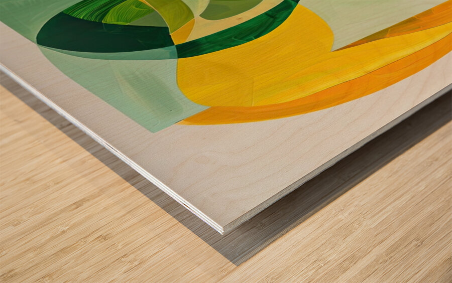 Chromatic Interplay Y8G3N 57 Wood print