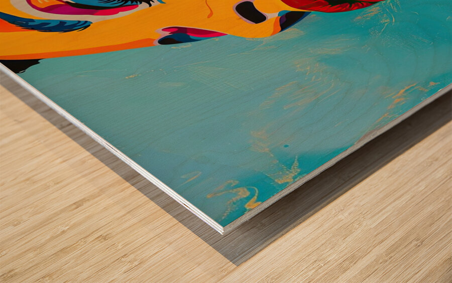 Chromatic Muse K29H7N 60 Wood print