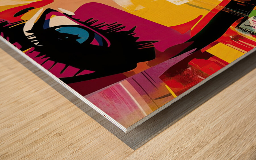 Chromatic Muse K29J3H 48 Wood print