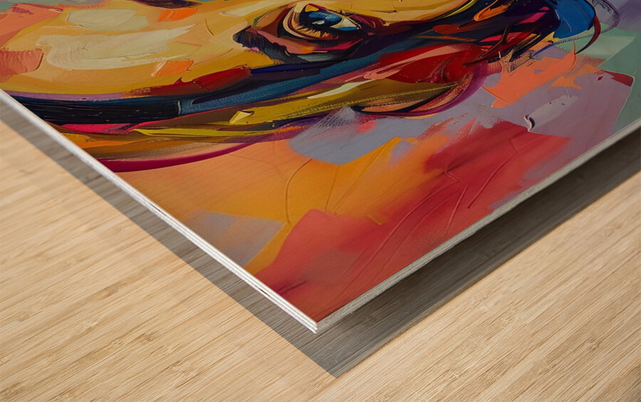 Chromatic Muse K492NP 58 Wood print